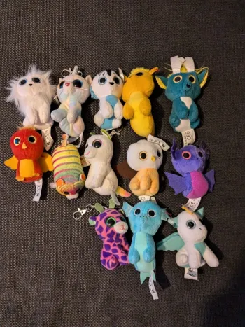 Lot de 13 peluches Ty