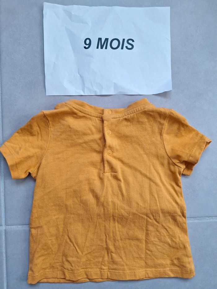 T shirt neuf 9 mois du pareil au meme - photo numéro 4