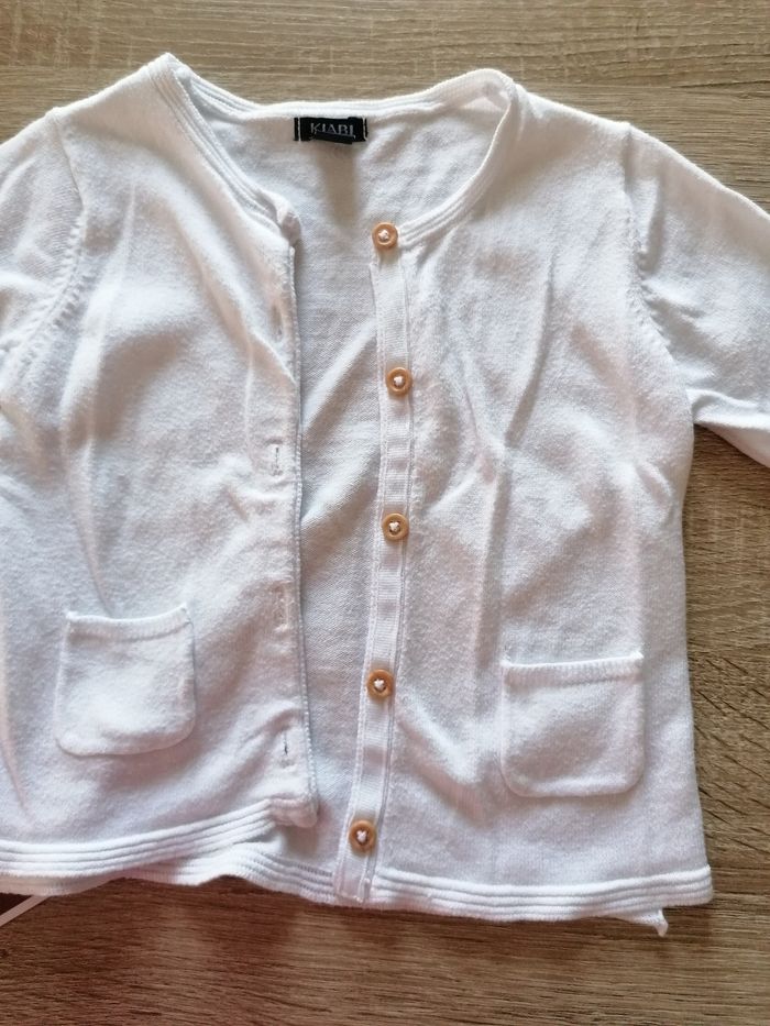 Gilet blanc - photo numéro 3