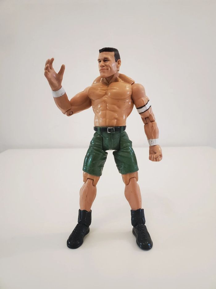 WWE Figurine de Catch Articulée de John Céna Jakks Pacific 1999 Bon état 18 cm