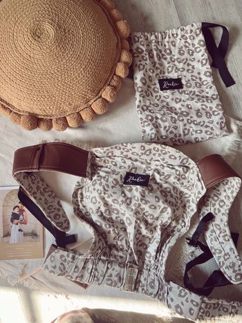 Porte-bébé rookie léopard premium beige