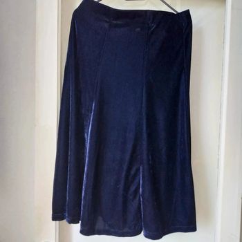 Magnifique jupe style velours taille 56 neuve