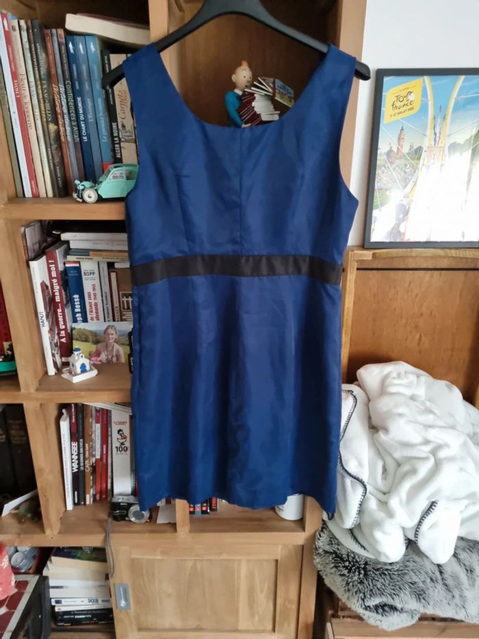 Robe Vila bleue marine XL - photo numéro 3