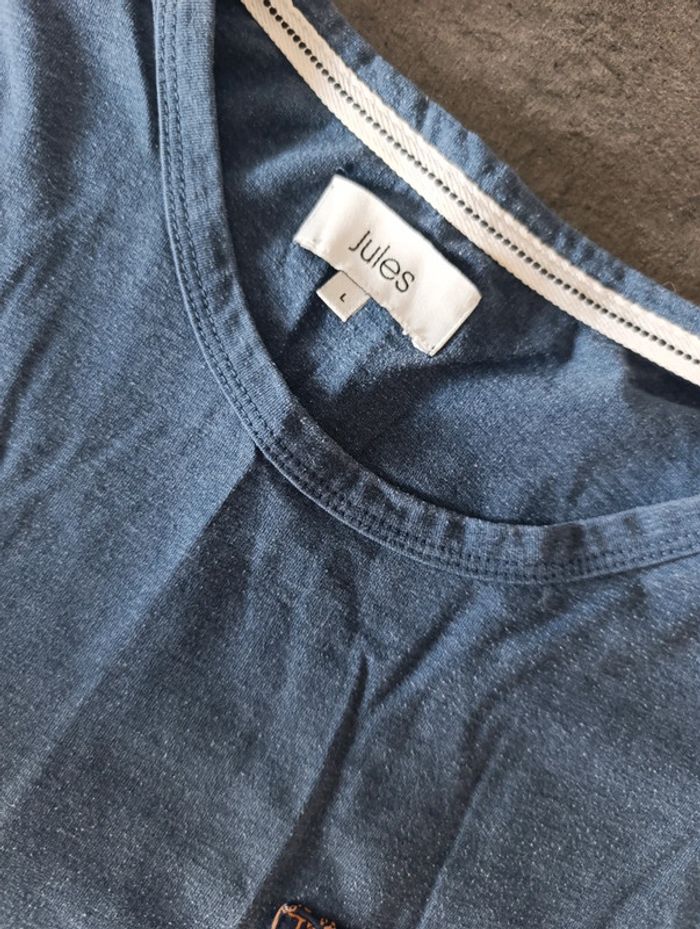 T-shirt manches courtes bleu
Taille : L - photo numéro 3