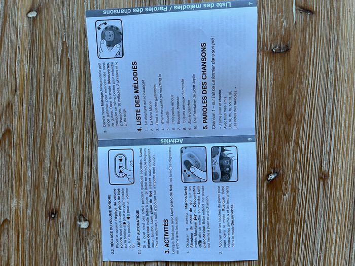 Piano lumineux VTech - Lumi piano de Noé - photo numéro 9