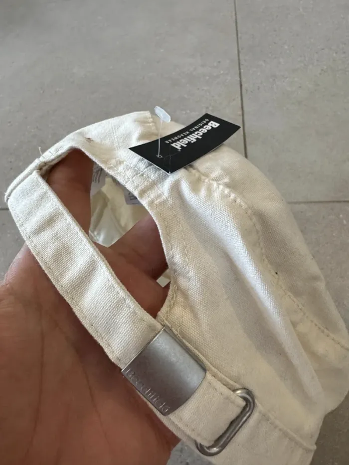Casquette blanche Beechfield, neuve, taille unique - photo numéro 4