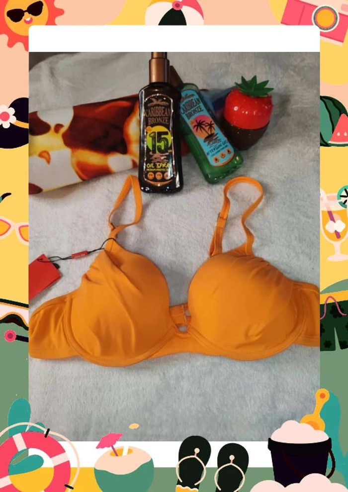 Soutien gorge red point