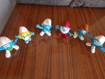 MC Donald's Lot 6 Schtroumpfs