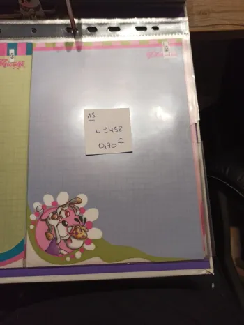 Feuille Diddl A5 N°458 0,70€