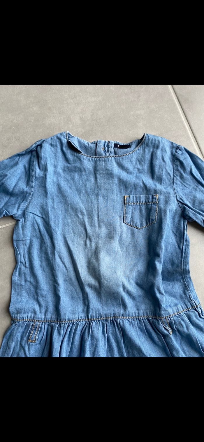 Robe en jean manches longues 4 ans - photo numéro 5