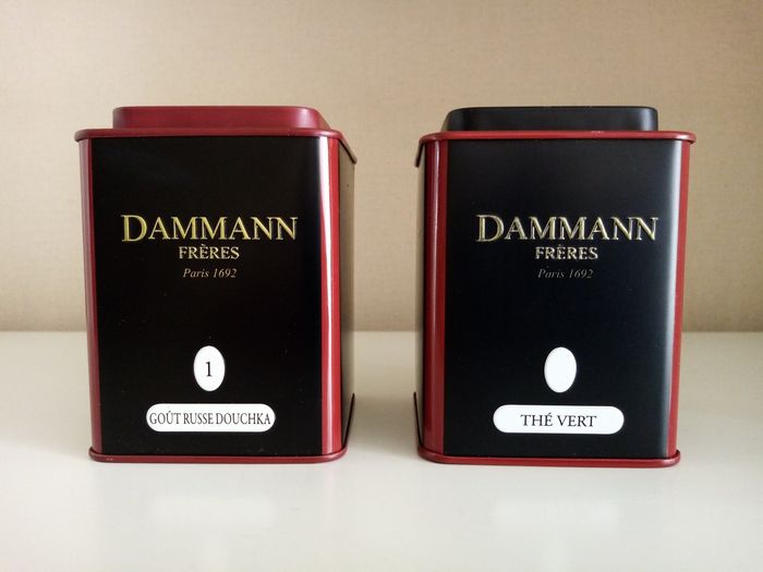 2 boîtes à thé (Dammann) - photo numéro 2