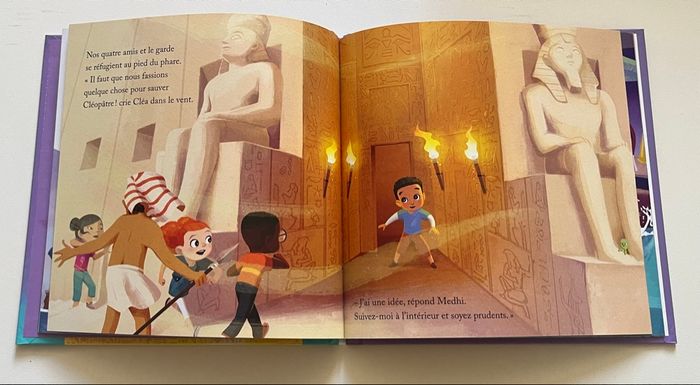 Les fauves de Cléopâtre Hachette Jeunesse - photo numéro 2