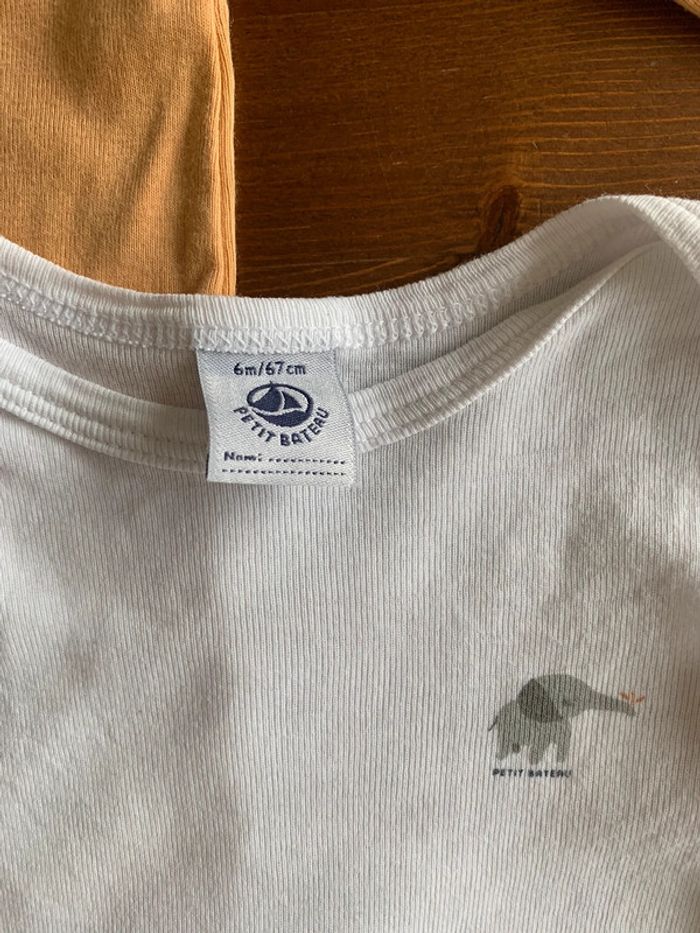 Lot 3 bodies petit bateau - photo numéro 3