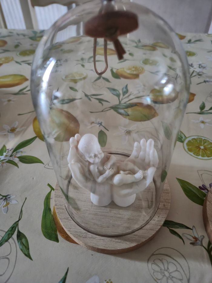 Decorations cloches + statues bébés - photo numéro 3