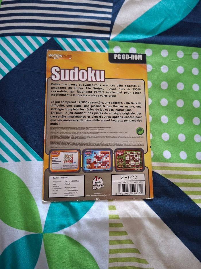 Jeu sudoku sur pc - photo numéro 2