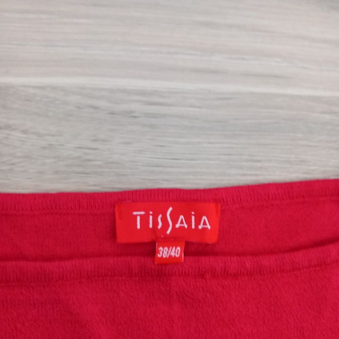 Pull femme rouge taille 38 Tissaia - photo numéro 3