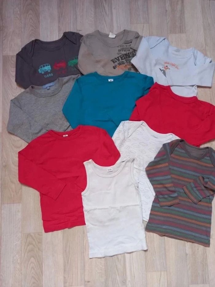 Lot de 10 tee-shirts de corps