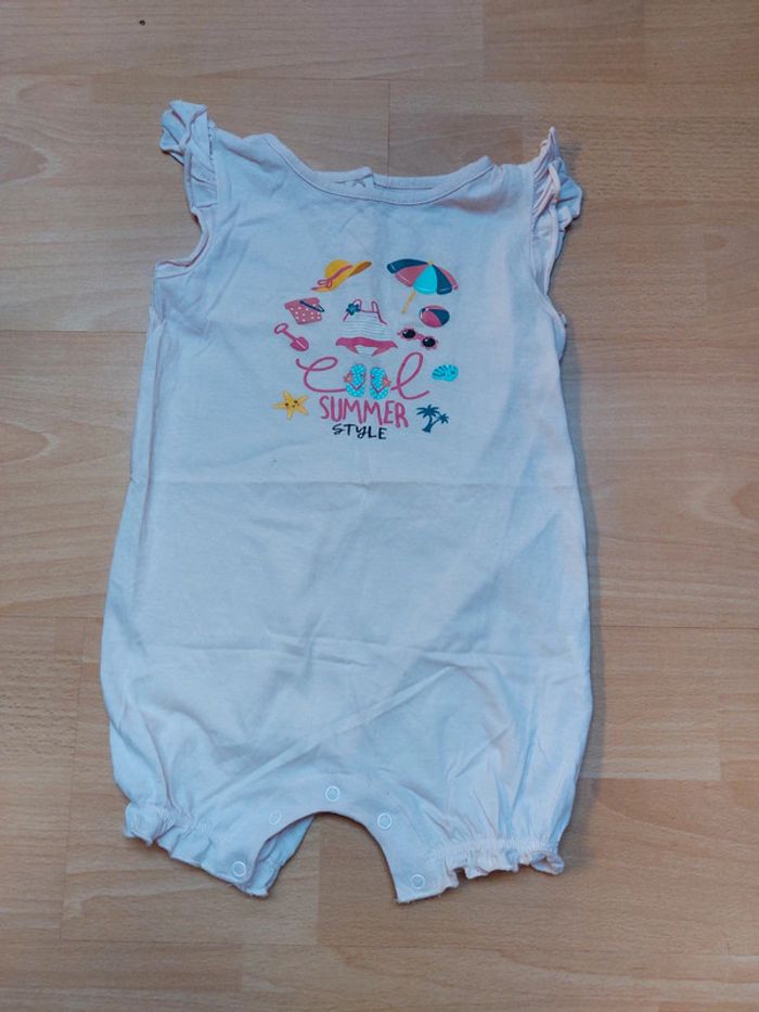 Combinaison été fille 3 ans