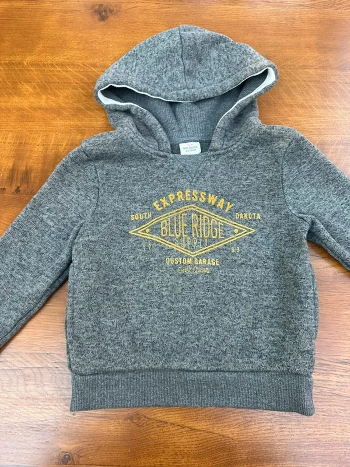 Sweat gris tape à l’œil 4 ans - photo numéro 7