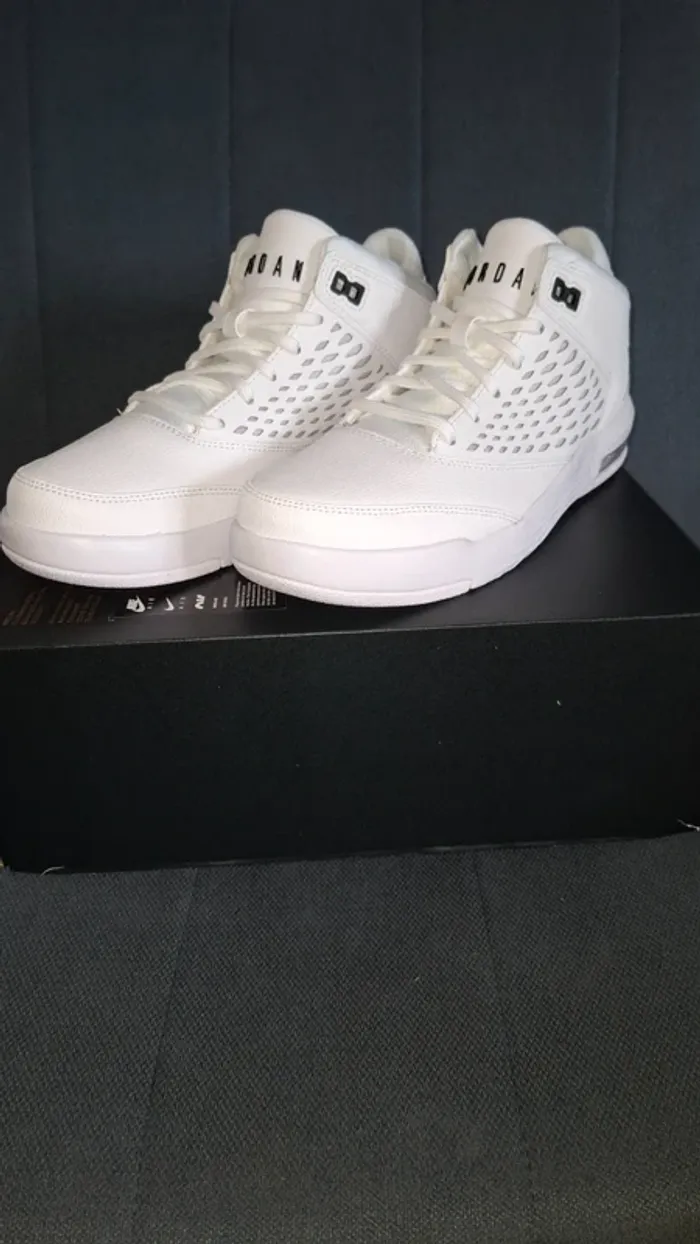 Baskets nike air jordan blanche - photo numéro 4