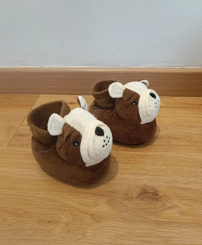 Chausson tête animaux