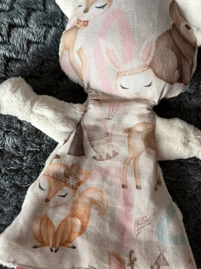 Doudou ours neuf artisanal - photo numéro 4