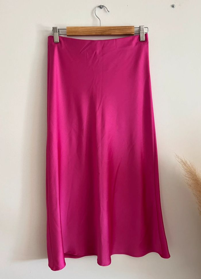 Ensemble jupe et chemisier fuschia Impérial - photo numéro 14