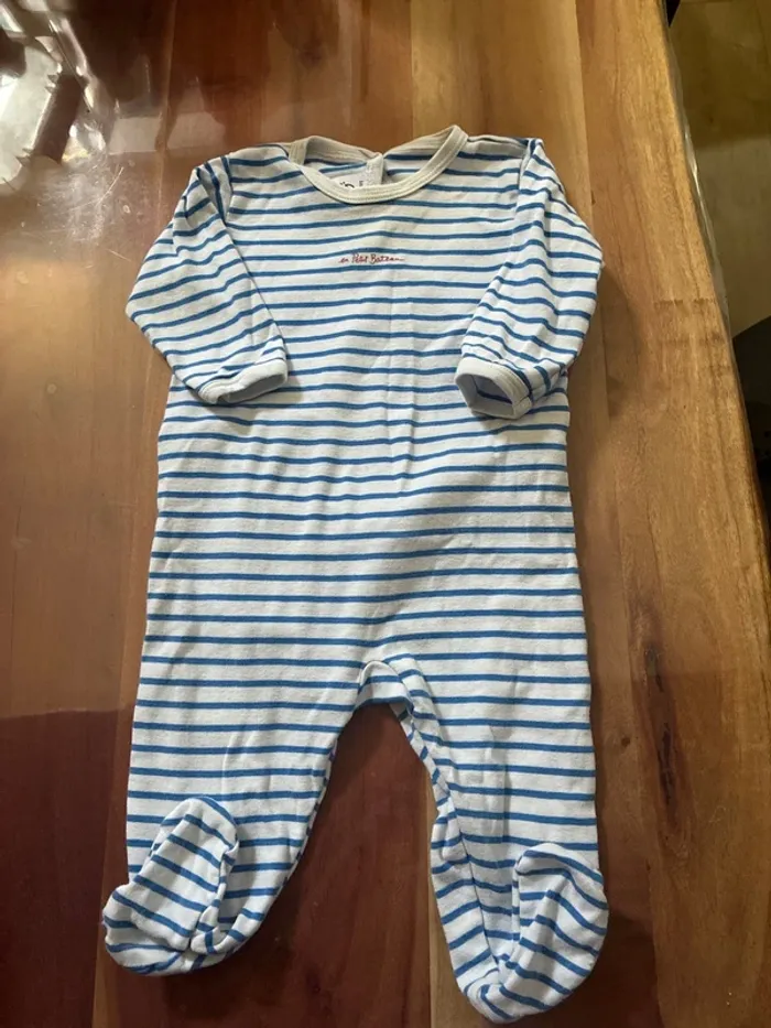 Pyjama rayé 6 mois