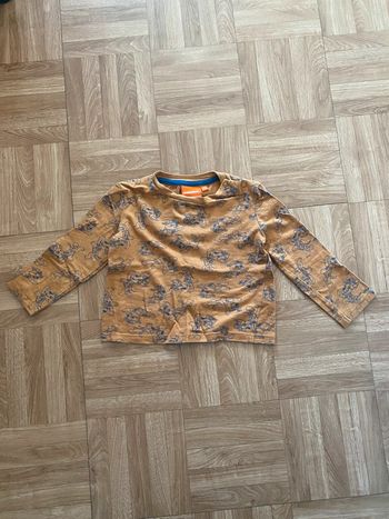 T-shirt manches longues marron taille 12 mois Pat Patrouille
