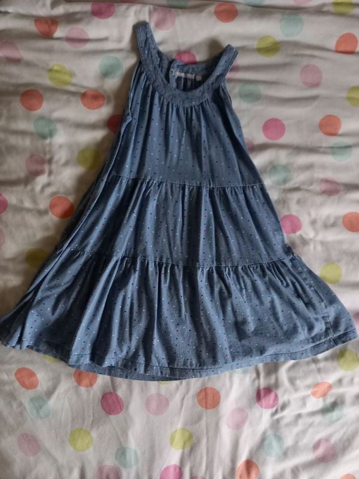 Robe bleu à étoiles 10 ans 3 suisses