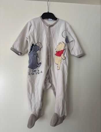 Pyjama Winnie l’ourson 12 mois