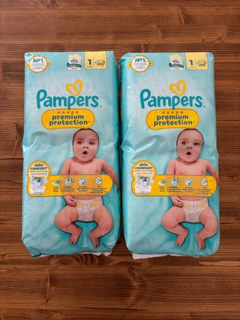 Lot de couches Pampers taille 1 🌺