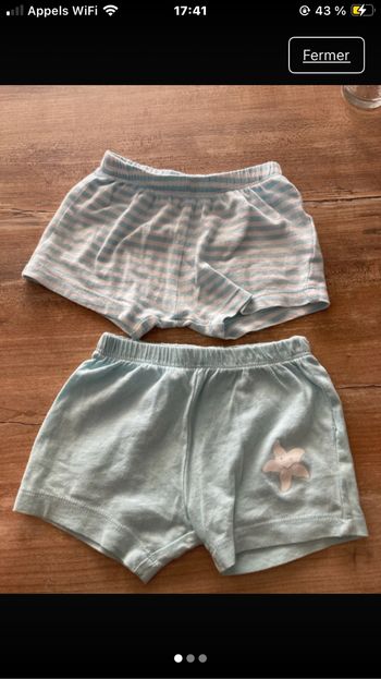 Short mixte