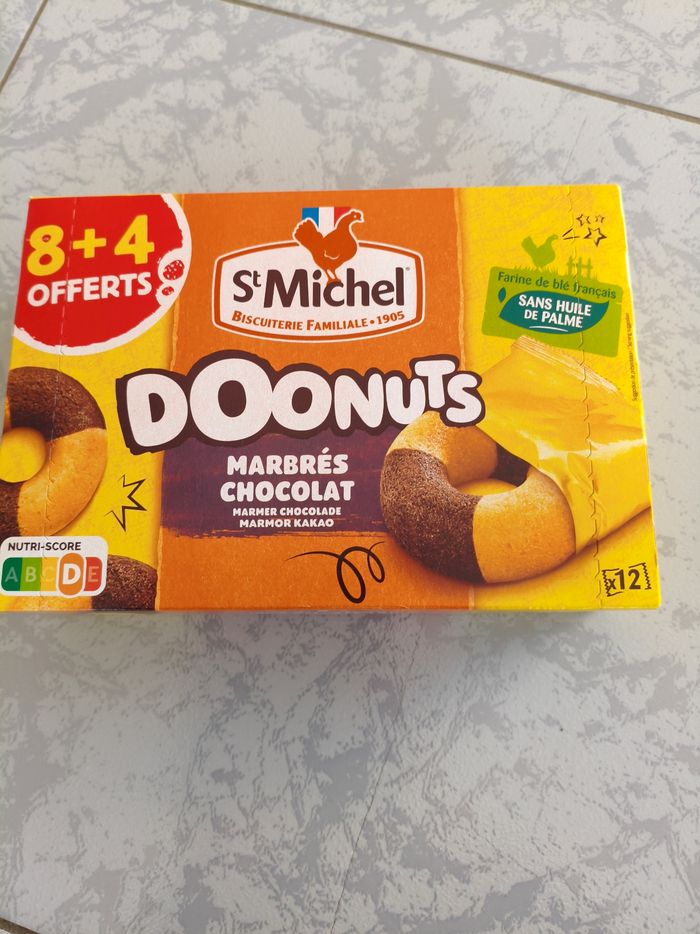 Doonuts marbrés chocolat