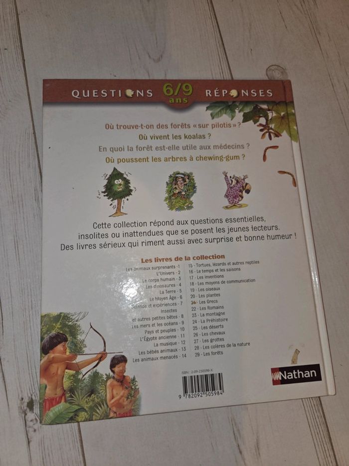 Livre questions réponses "les forêts " - photo numéro 2
