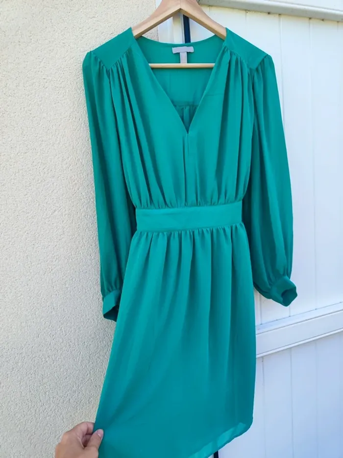 Robe vert sauge - photo numéro 3