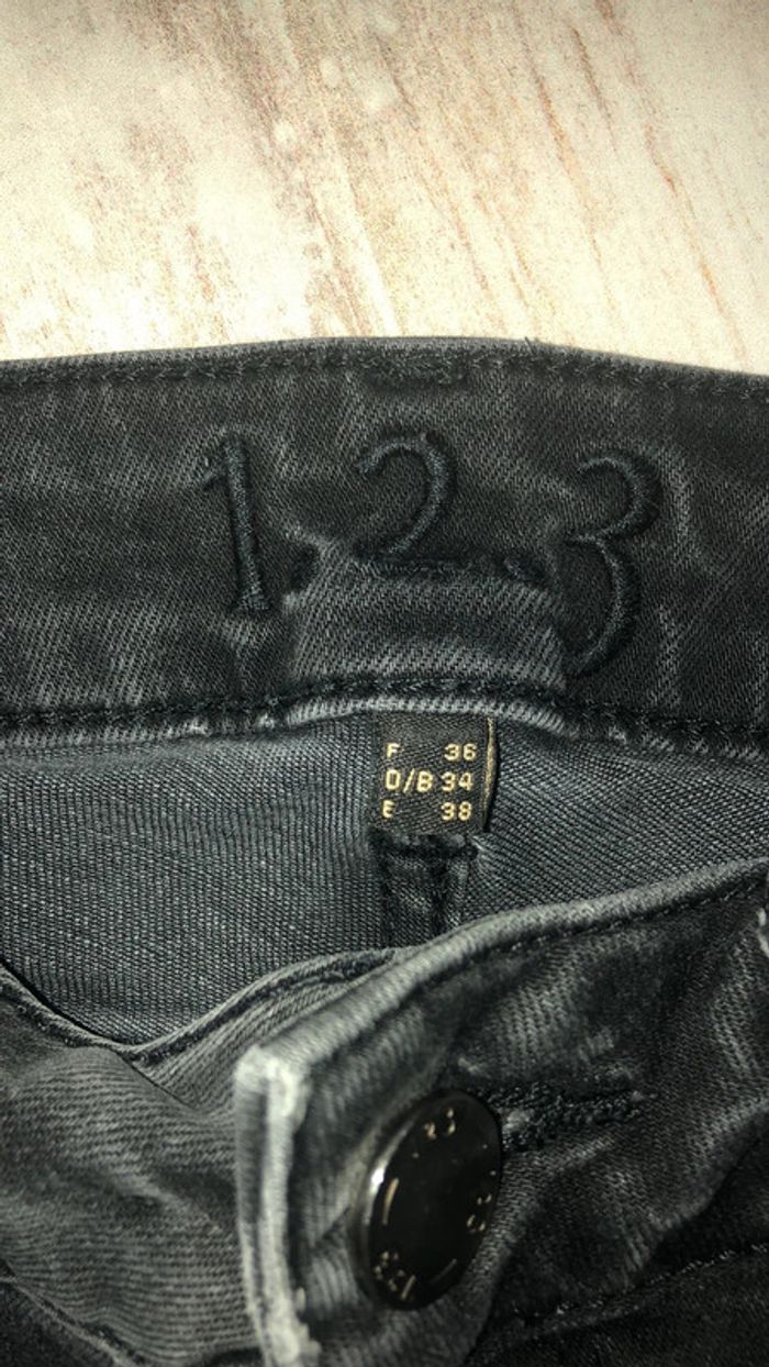 123 - jeans femme Taille 36 - photo numéro 7