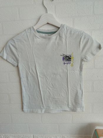 Tee-shirt blanc Kiabi