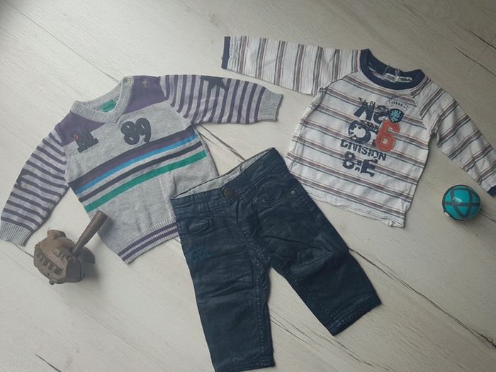 Lot de 3 articles garçon 6mois ikks marese tae