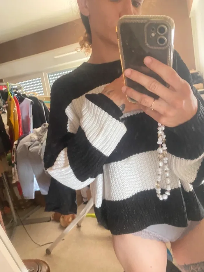 Pull rayé - photo numéro 7