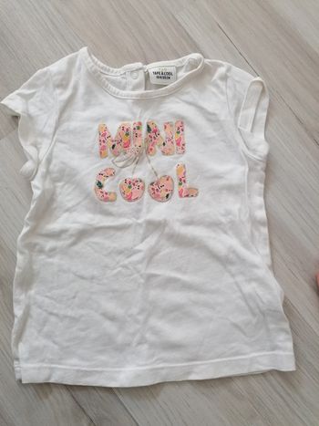 T-shirt tape à l'œil 18 mois mini cool