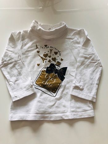 T-shirt manche longe 12 mois