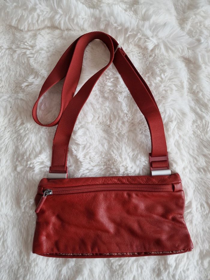 Lot 2 sacs Mandarina Duck cuir - photo numéro 14