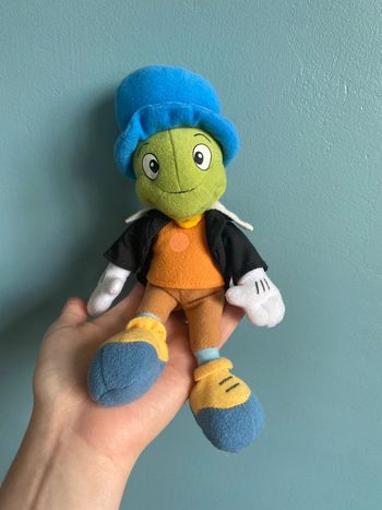 Petite peluche Pinocchio jiminy cricket Disney