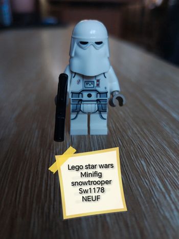 Lego star wars minifig snowtrooper Sw1178 neuf