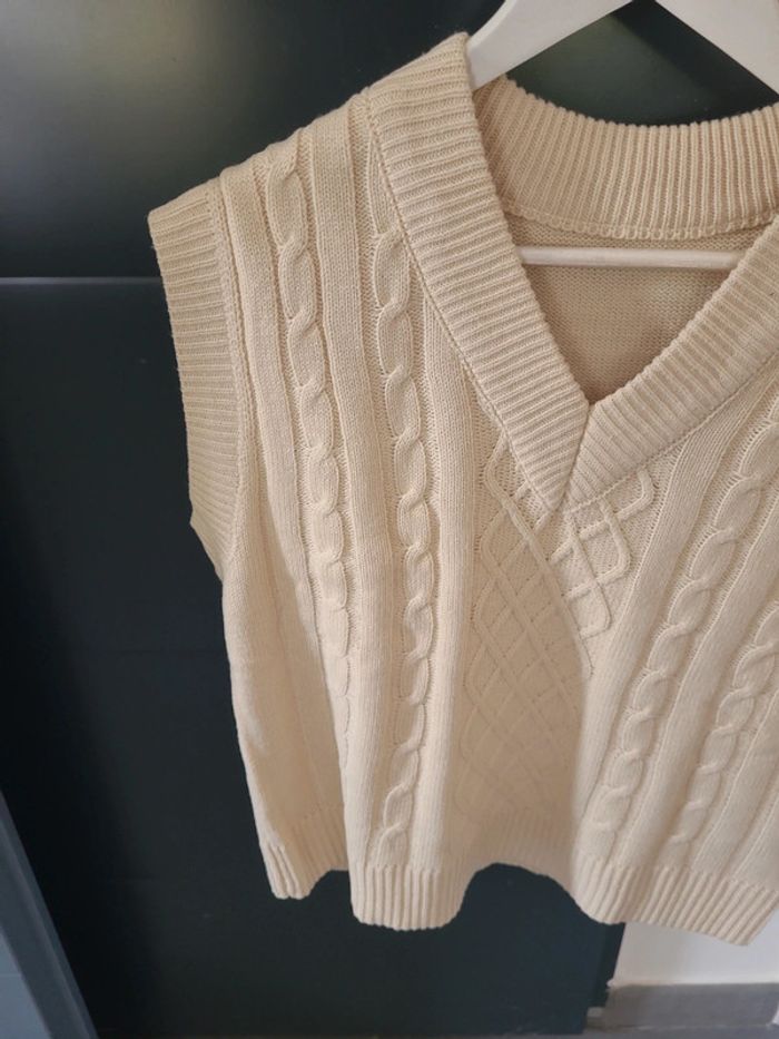 Pull sans manche - photo numéro 2