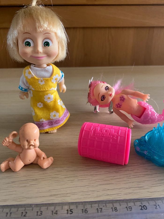 Jouet poupée figurine babies macha michka masha bear ours - photo numéro 3