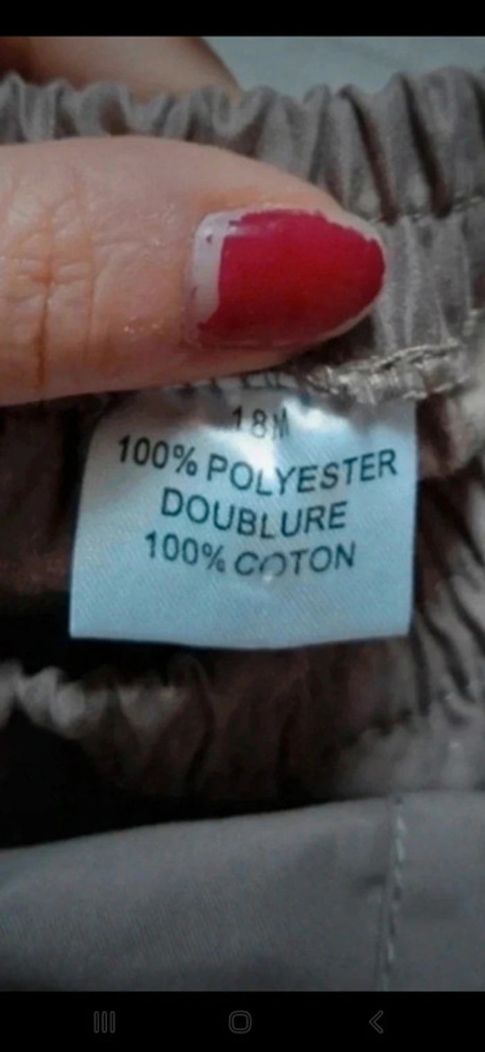 Pantalon taupe 18mois 👻 - photo numéro 3