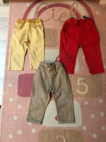 3pantalons 18mois