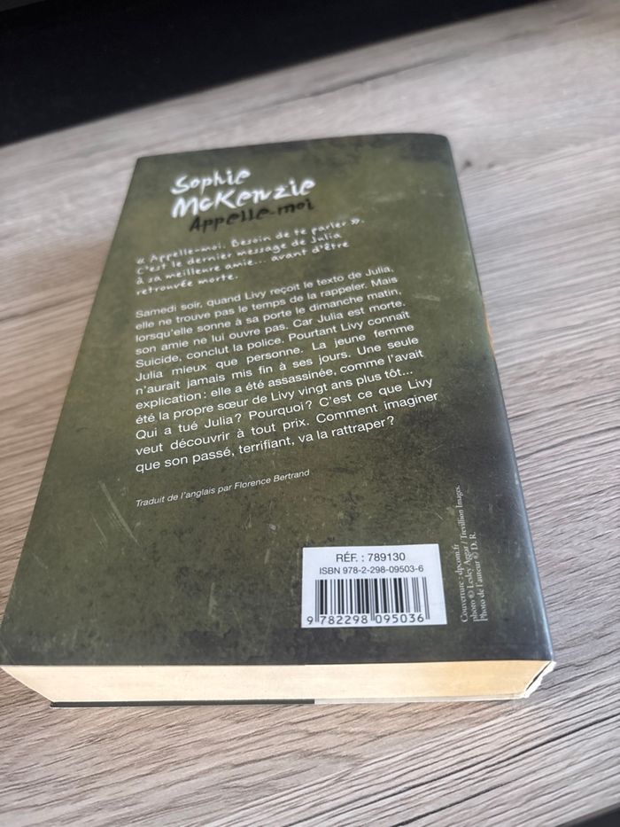 Appelle-moi - Sophie McKenzie - photo numéro 2